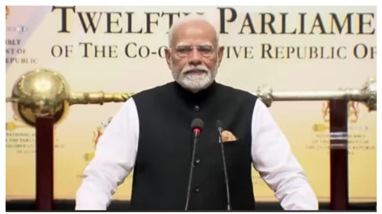 PM Narendra Modi address Special Session of the Parliament of Guyana bsm