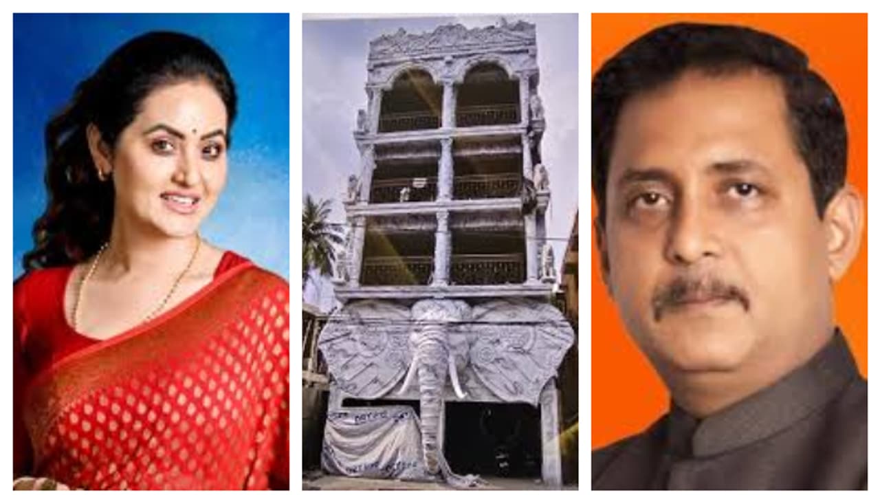 TMC councilor targeted by BJP in illegal house controversy bsm