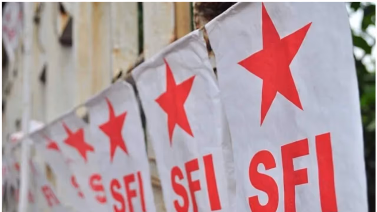 SFI protest
