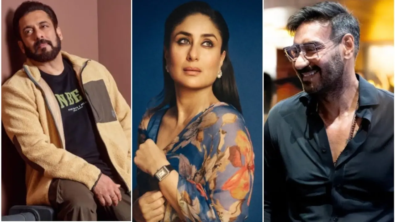 Salman Khan, Kareena Kapoor, Ajay Devgn