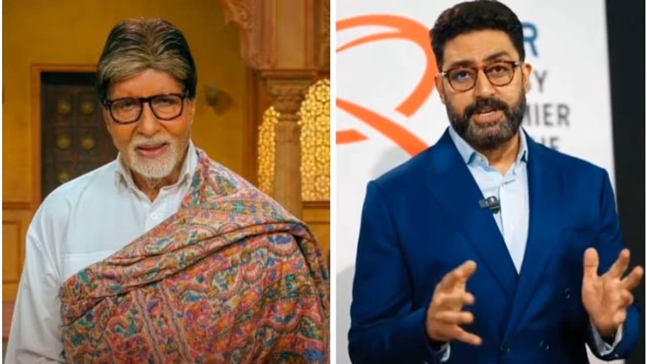 Amitabh Bachchan Abhishek Bachchan