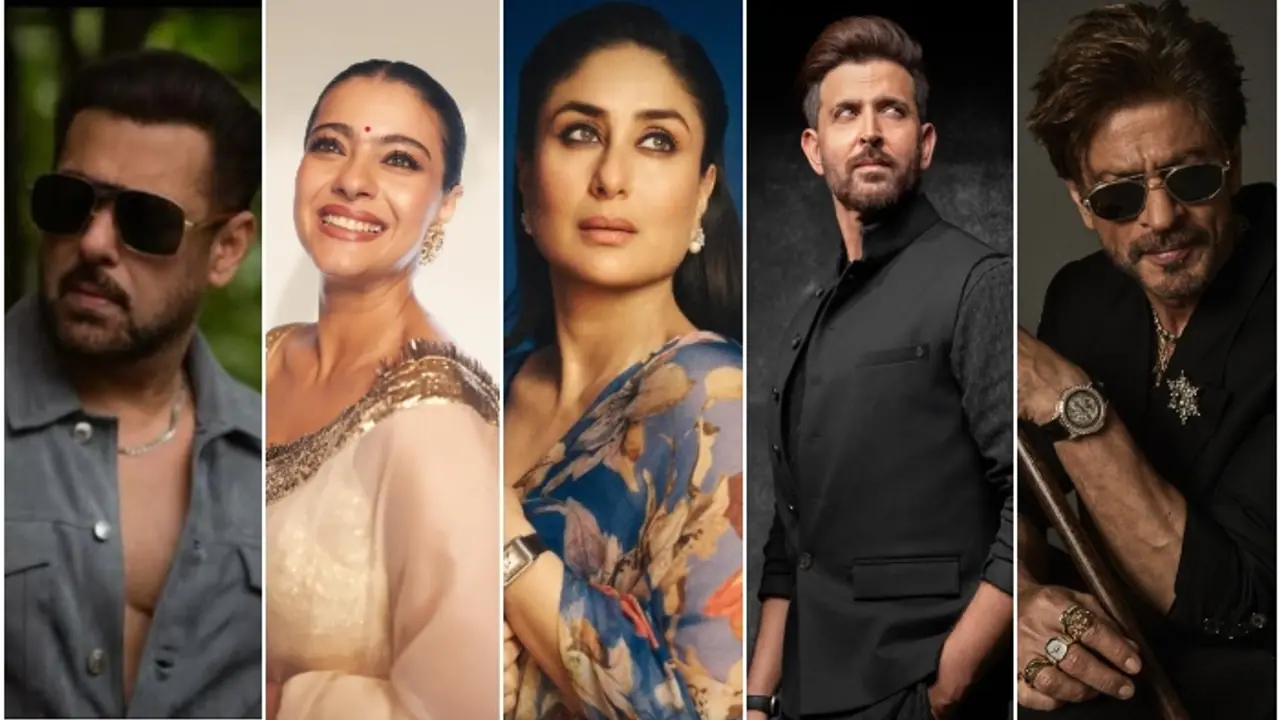Salman Khan, Kareena Kapoor, Shah Rukh Khan, Kajol Salman Khan, Kareena Kapoor, Shah Rukh Khan, Kajol