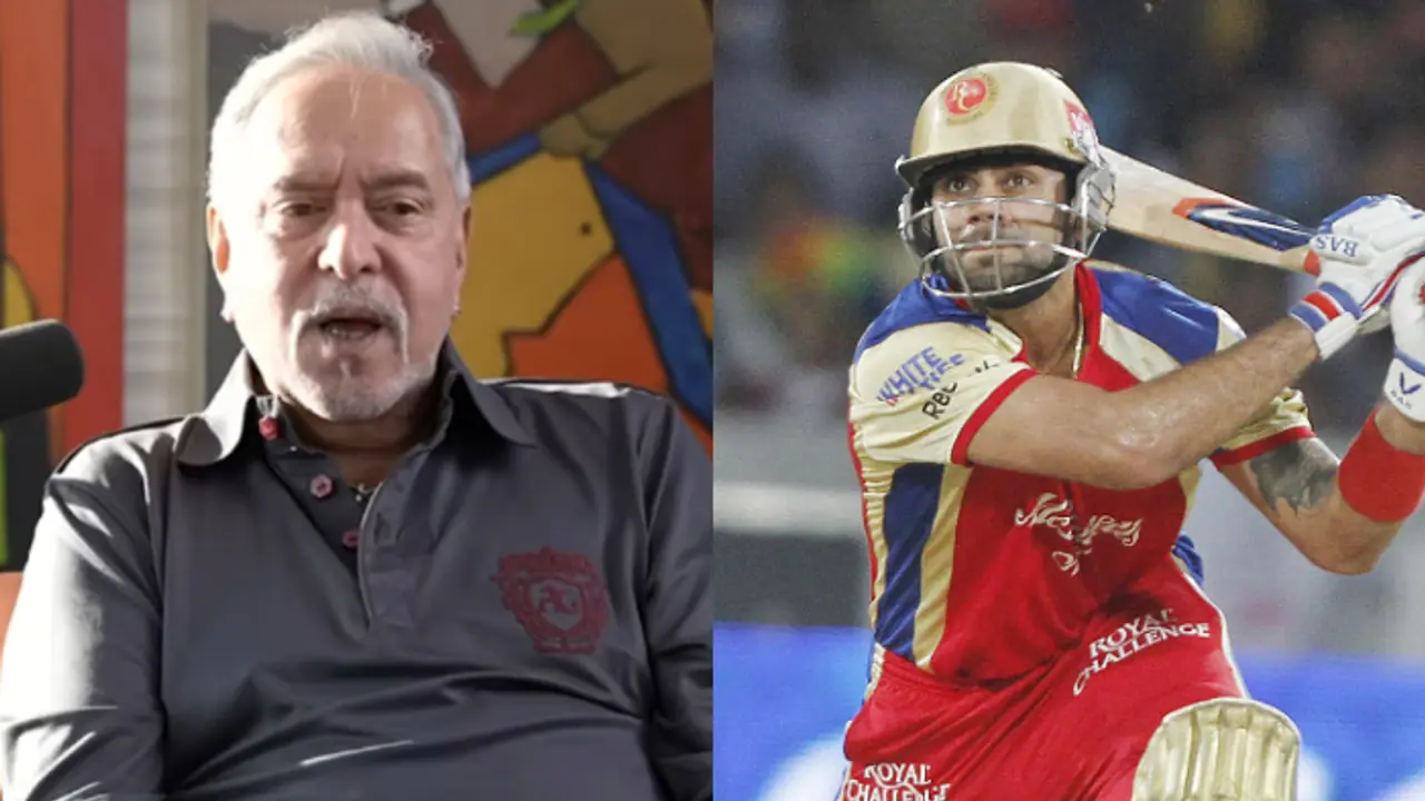 Vijay Mallya and Virat Kohli