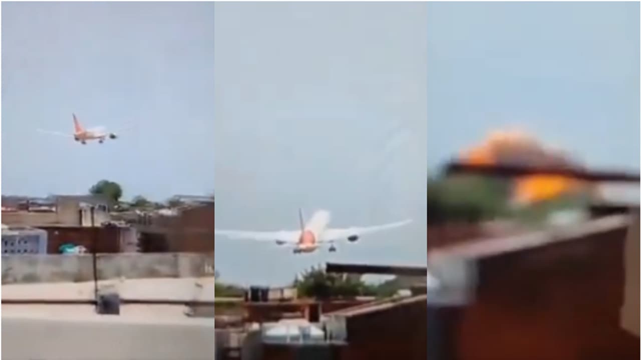 Air plane crash