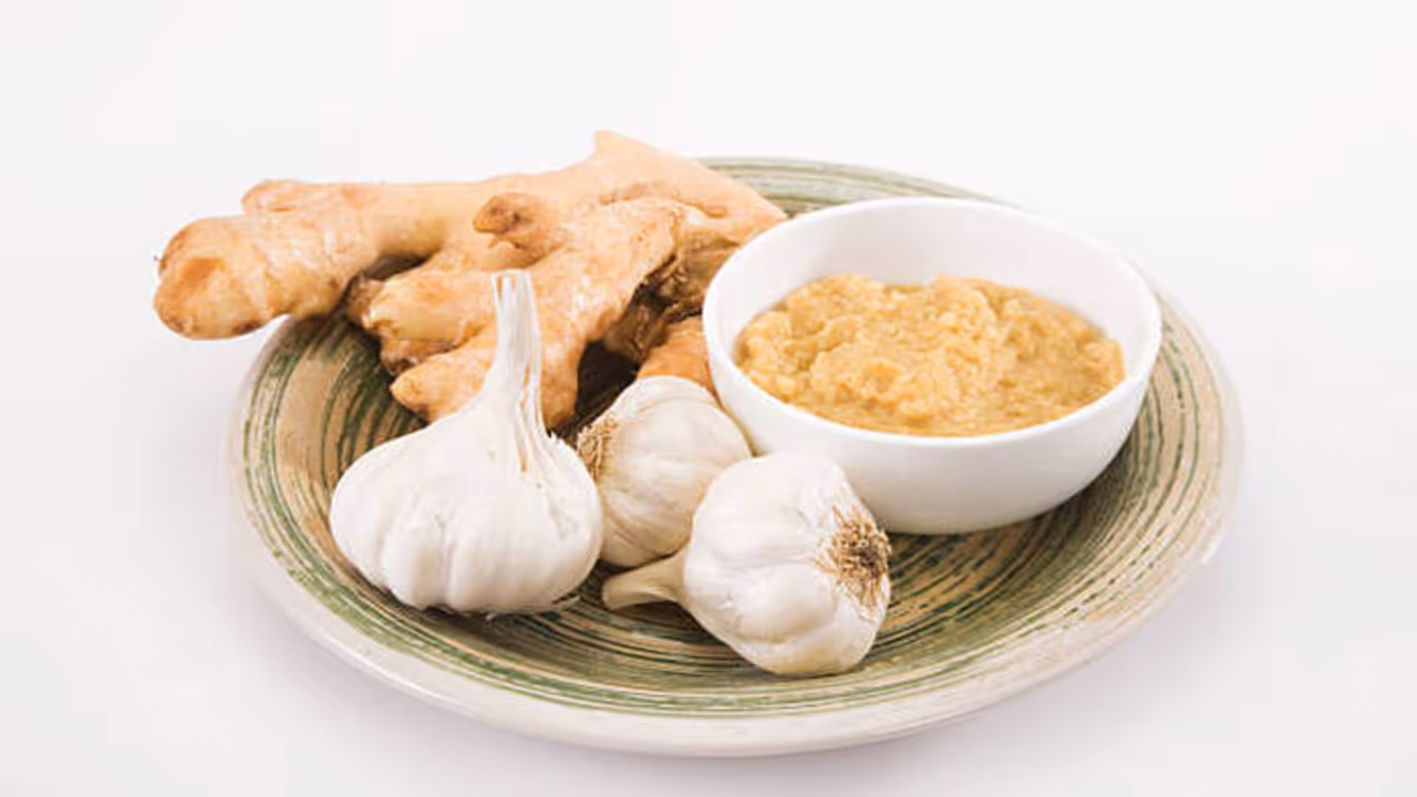 garlic and ginger