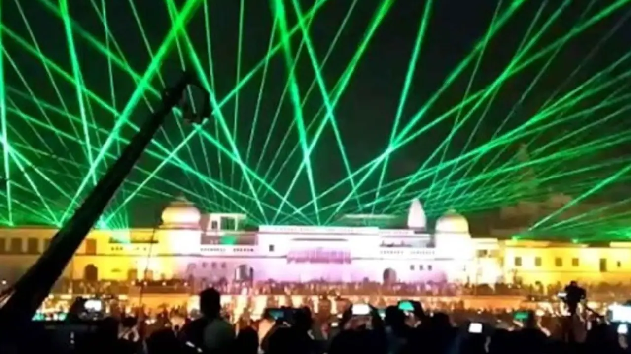 ayyodhya light sound show
