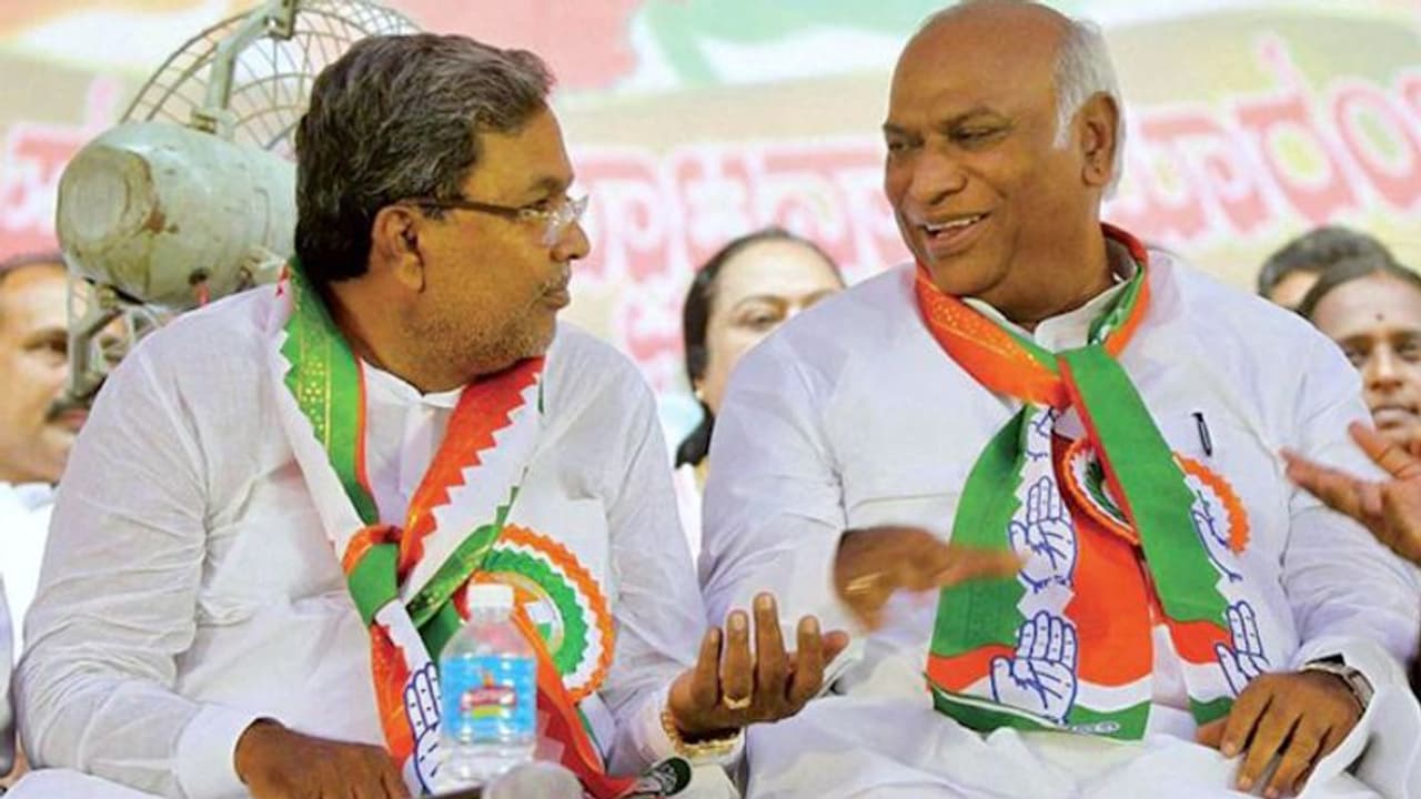 Siddaramaiah Kharge