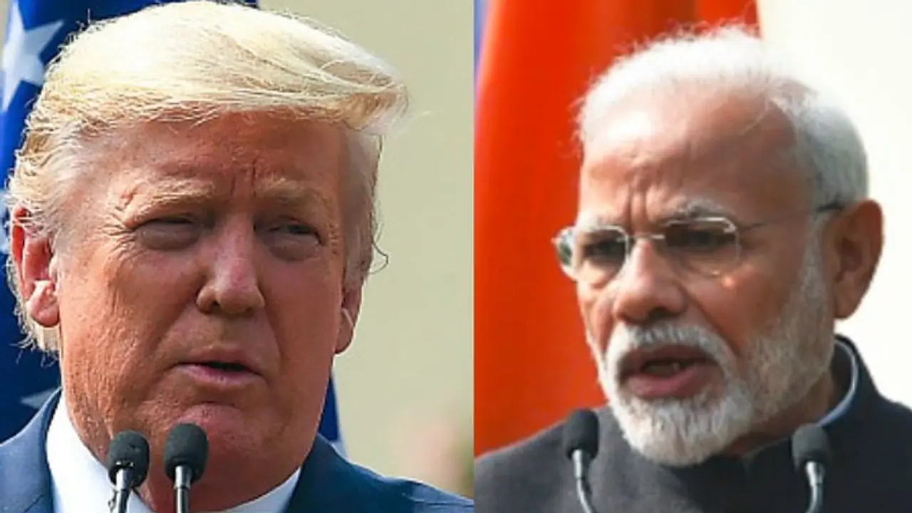 trump Modi