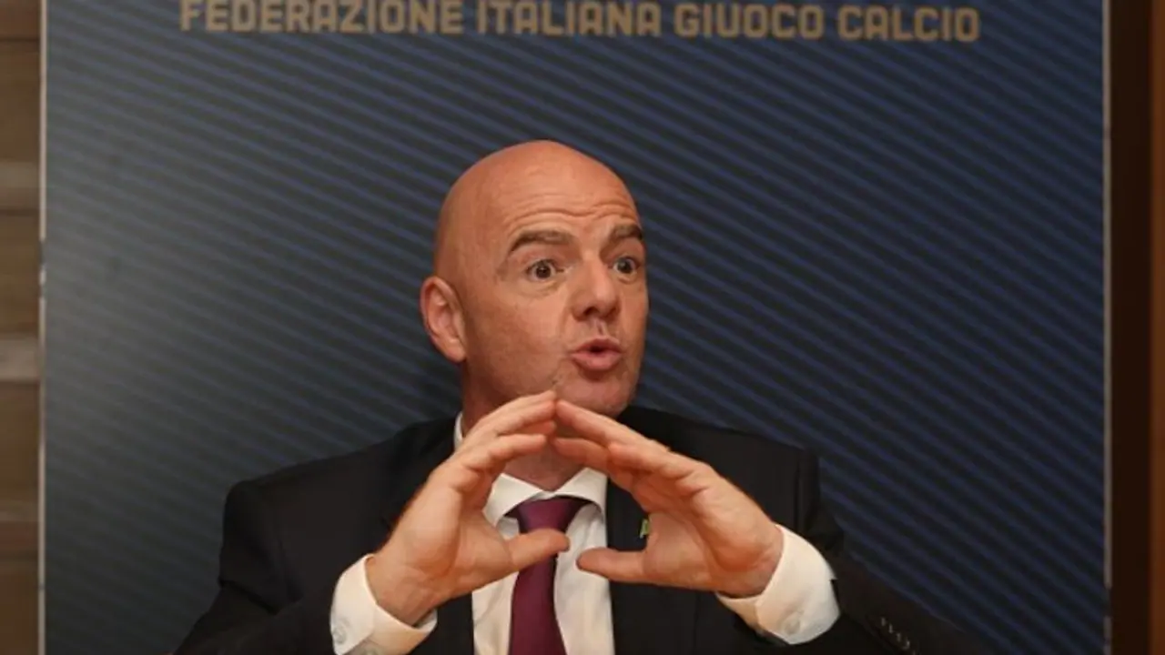 FIFA President Gianni Infantino FIFA President Gianni Infantino