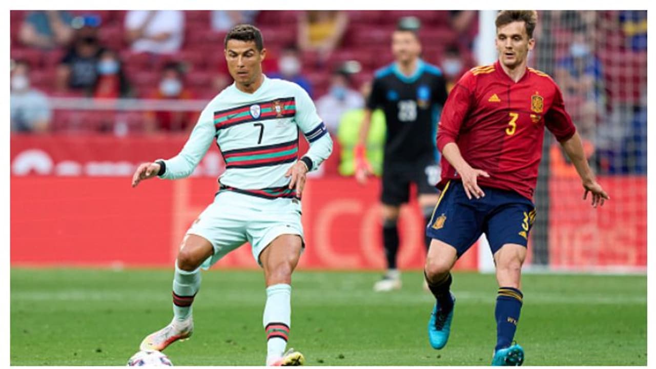 Spain vs Portugal match goalless draw in Warm up match of Euro Cup 2021 spb