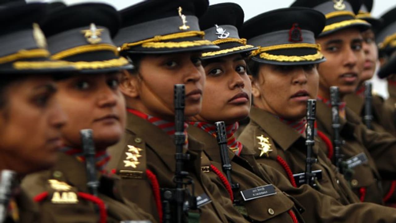 Indian army women officer Indian army women officer