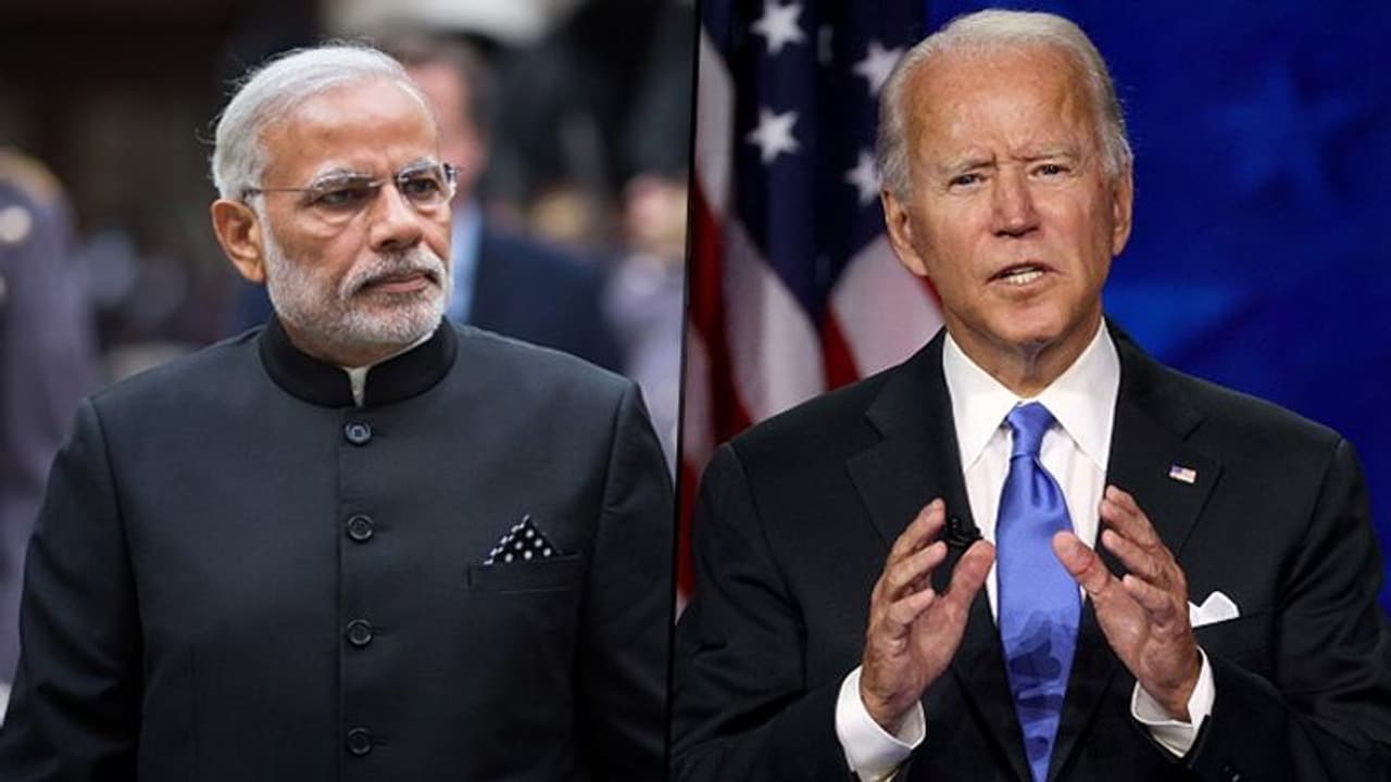 Narendra Modi Joe Biden