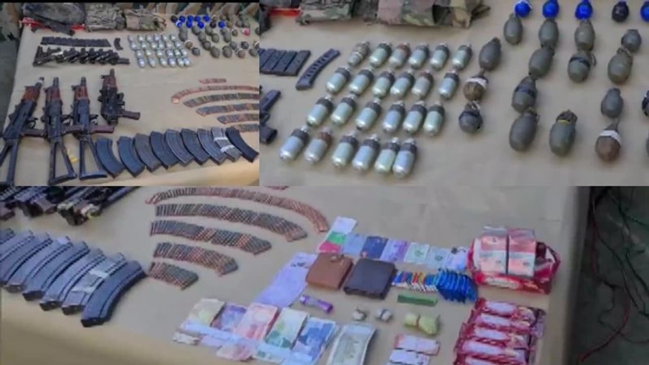 arms ammunitions' recovered from terrorists' arms ammunitions' recovered from terrorists'