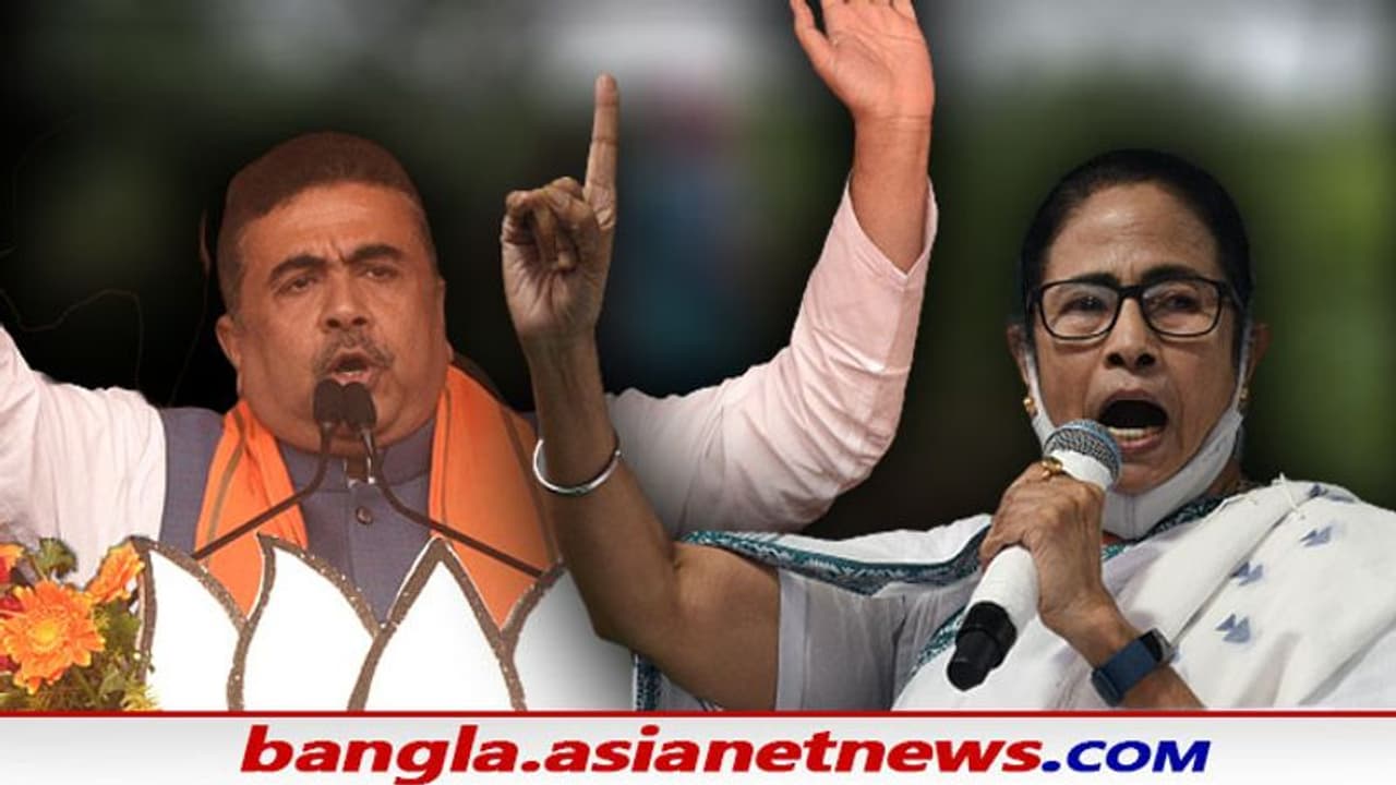 Mamata Banerjee separating BSF and police Shuvendu attacks