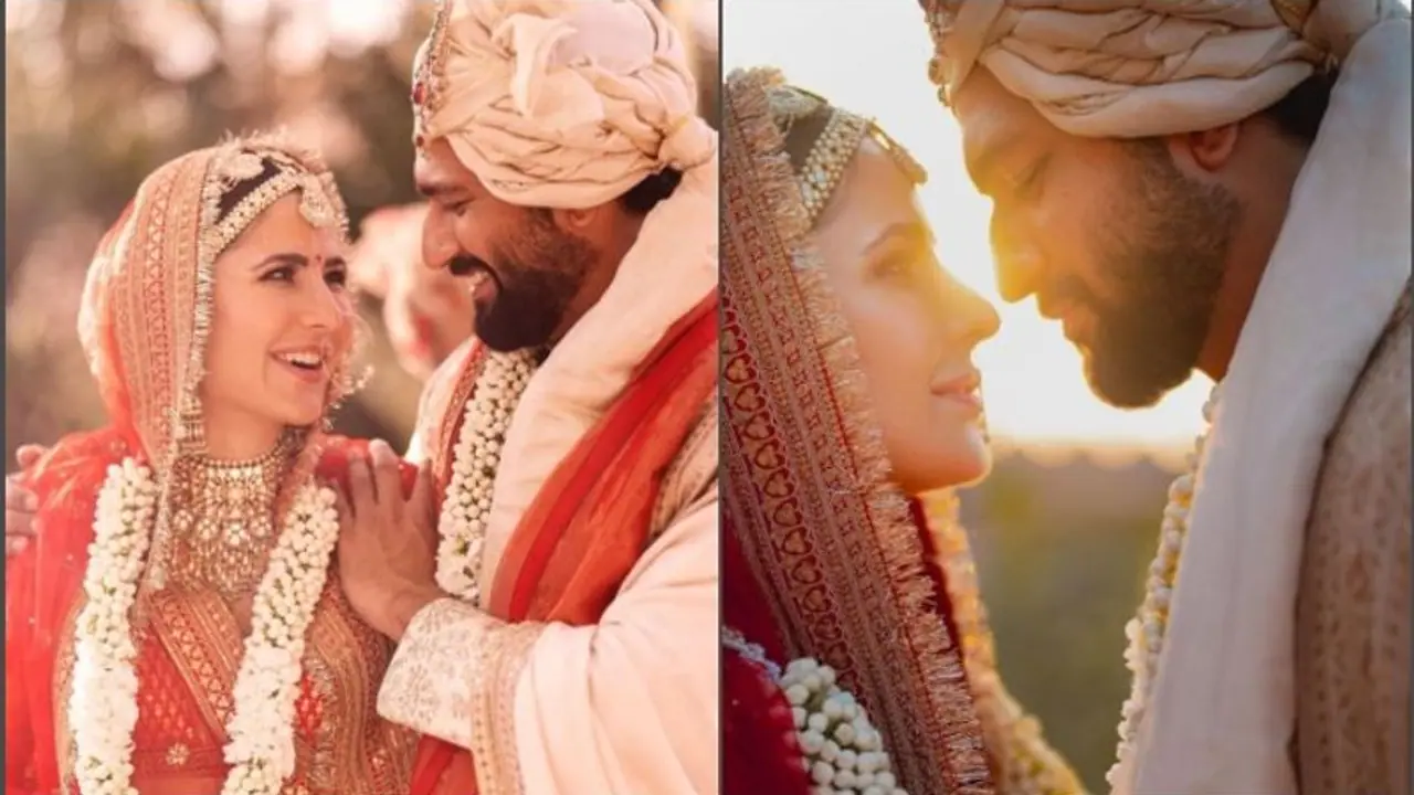 katrina kaif vicky kaushal wedding first pics katrina kaif vicky kaushal wedding first pics