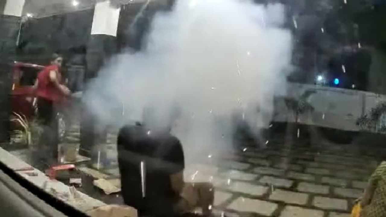 crackers blast viral vishu celebration