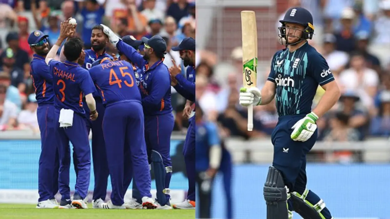 India vs England 2022 England set 260 runs target for Team India in 3rd odi at manchester spb India vs England 2022 England set 260 runs target for Team India in 3rd odi at manchester spb