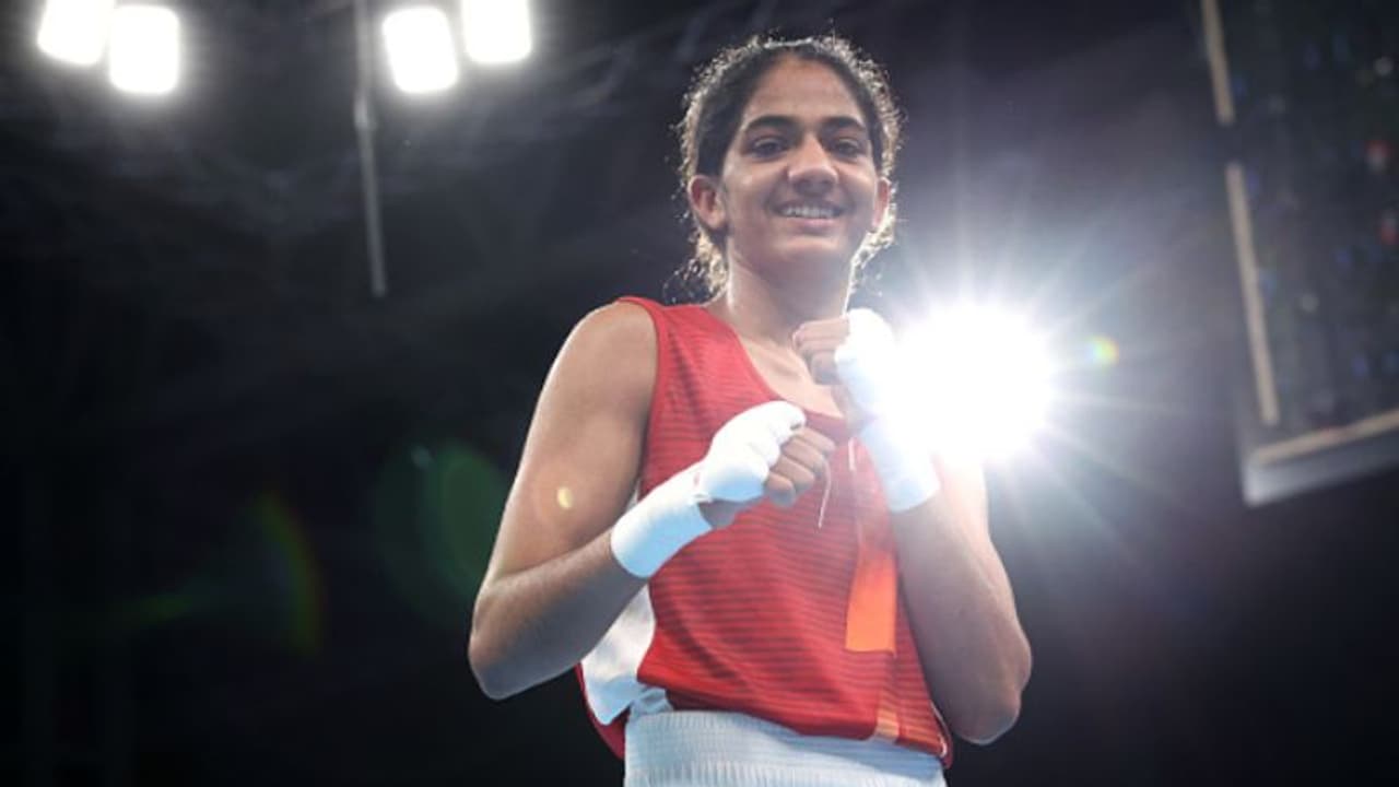 Commonwealth Games 2022 Nitu Ghanghas won India s first medal in boxing women s 48kg category spb Commonwealth Games 2022 Nitu Ghanghas won India s first medal in boxing women s 48kg category spb