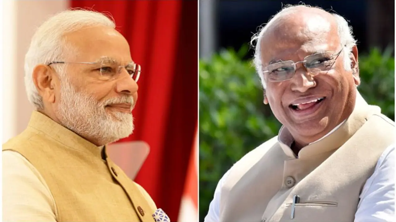 modi kharge modi kharge