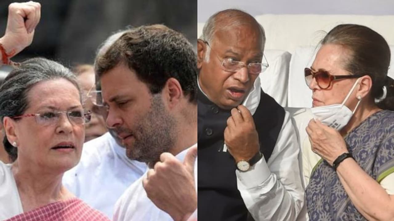 rahul sonia kharge rahul sonia kharge