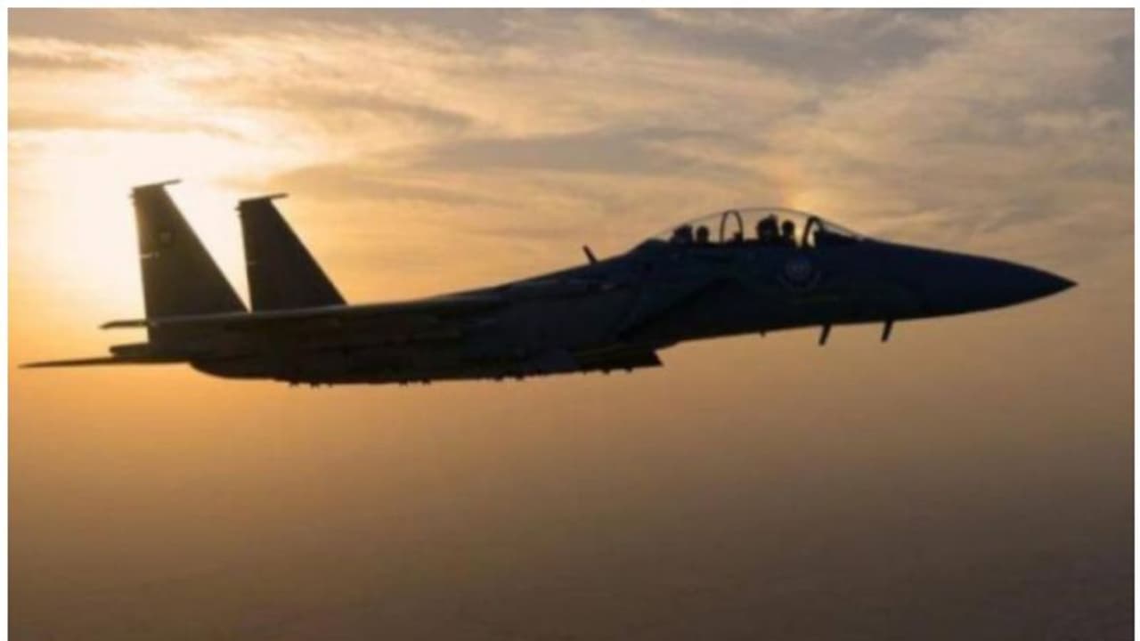 Saudi Air Force fighter jet crashed