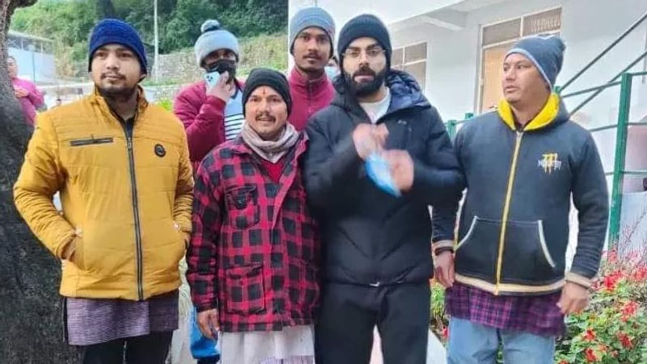 Cricketer Virat Kohli with wife Anushka Sharma at Baba Neem Karauli ashram at Kakadi Ghat in Nainital district, Know the miracle of the divine place