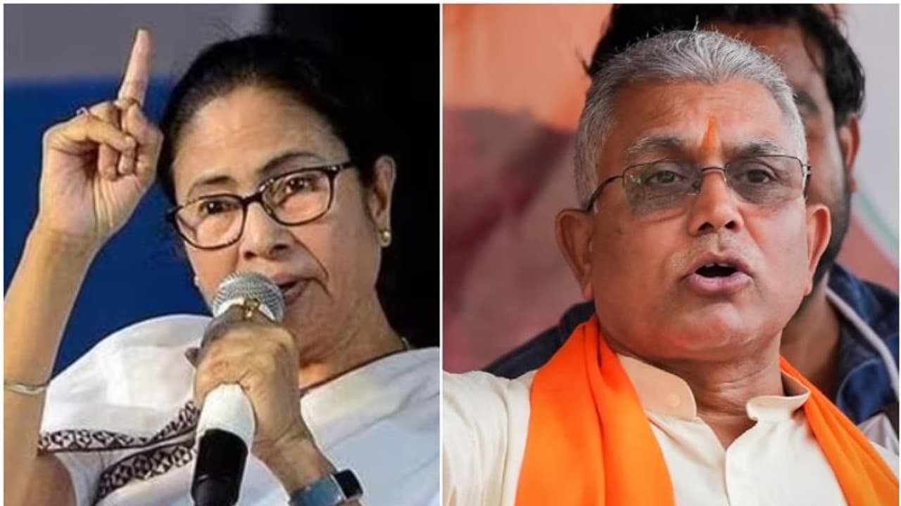 mamata banerjee dilip ghosh mamata banerjee dilip ghosh