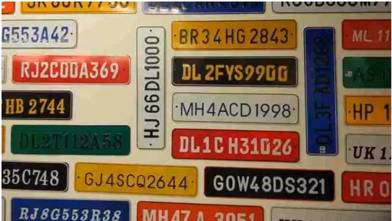 number plates india
