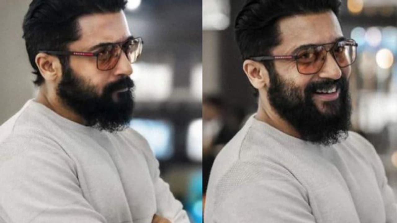 Kanguva actor Suriya latest photos getting attention Kanguva actor Suriya latest photos getting attention