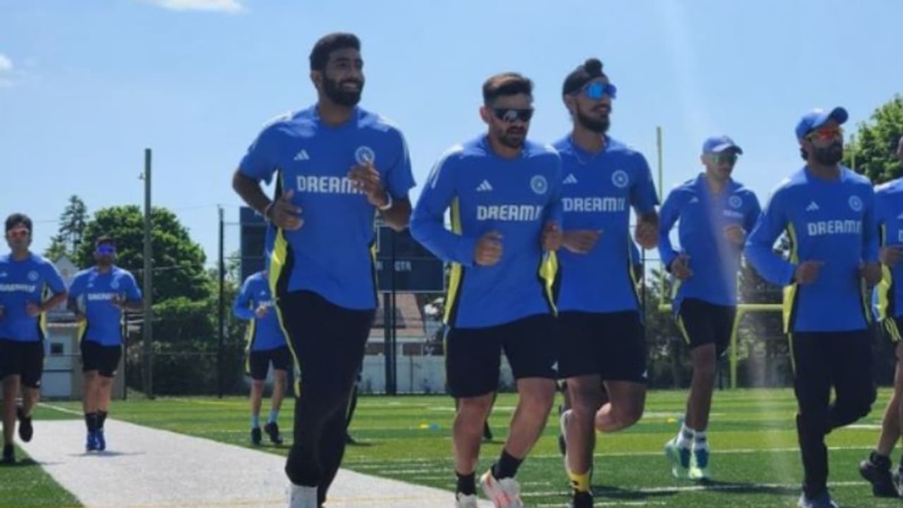 Indian Team Practice Indian Team Practice