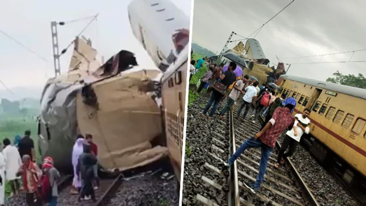 Kanchanjunga Express collides with goods train in New Jalpaiguri, several injured; visuals surface Kanchanjunga Express collides with goods train in New Jalpaiguri, several injured; visuals surface
