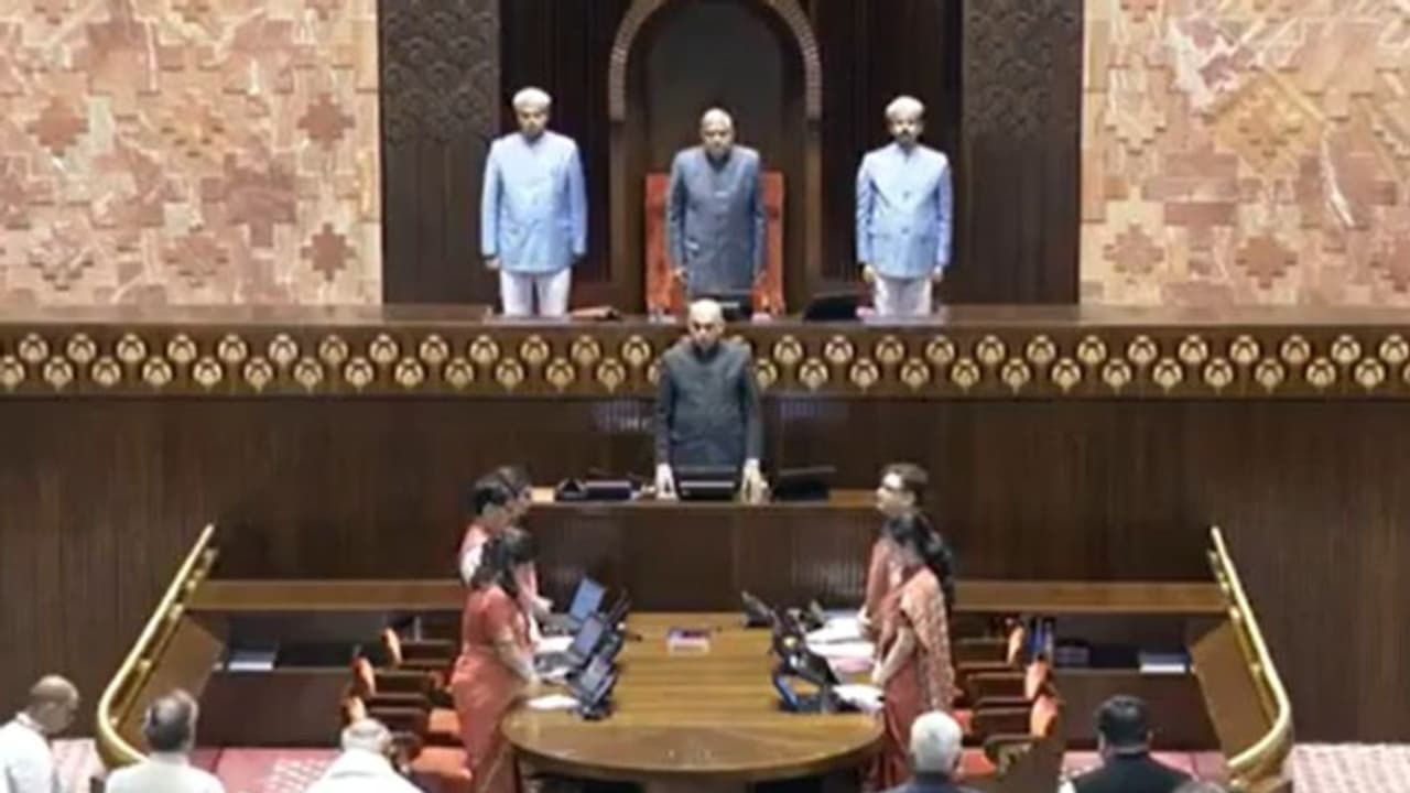 Rajya Sabha pays homage to victims of Kuwait fire tragedy Rajya Sabha pays homage to victims of Kuwait fire tragedy