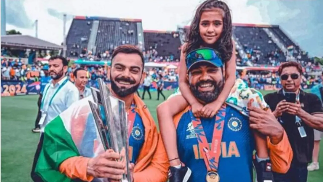 Rohit Sharma with Virat Kohli Rohit Sharma with Virat Kohli