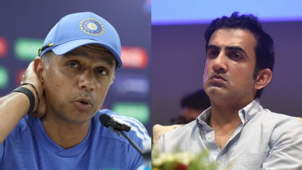 Rahul Dravid Gautam Gambhir