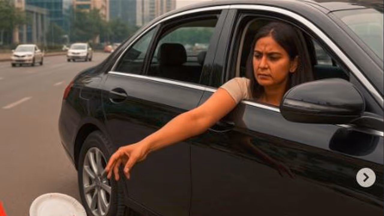 Mercedes Benz, Lack of Civic Sense Mercedes Benz, Lack of Civic Sense