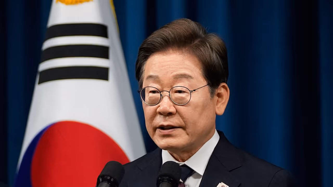 South Korea's new president, Lee Jae myung