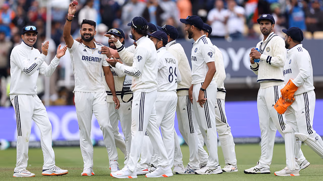 Team India historic Edgbaston Test win