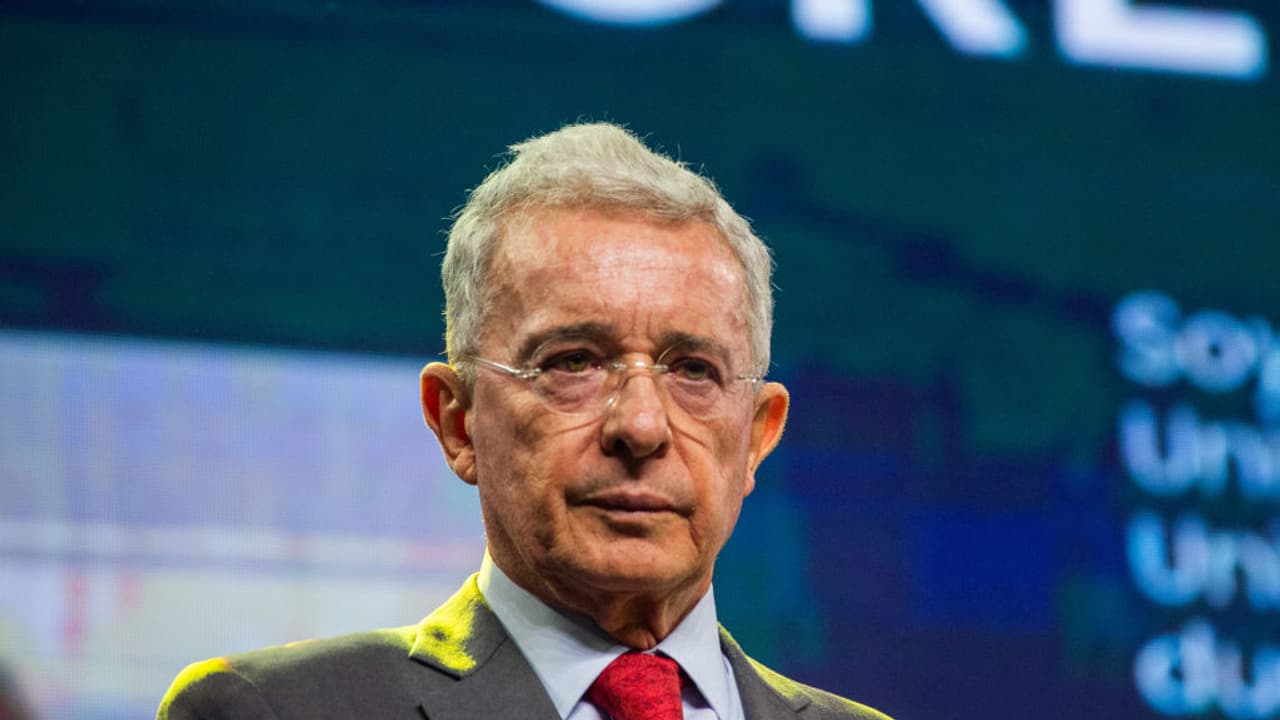 Former Colombian President Alvaro Uribe