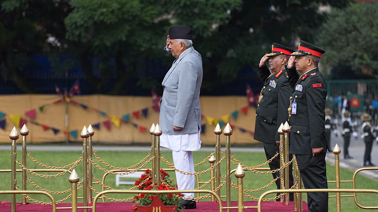 Nepal President Ram Chandra Poudel
