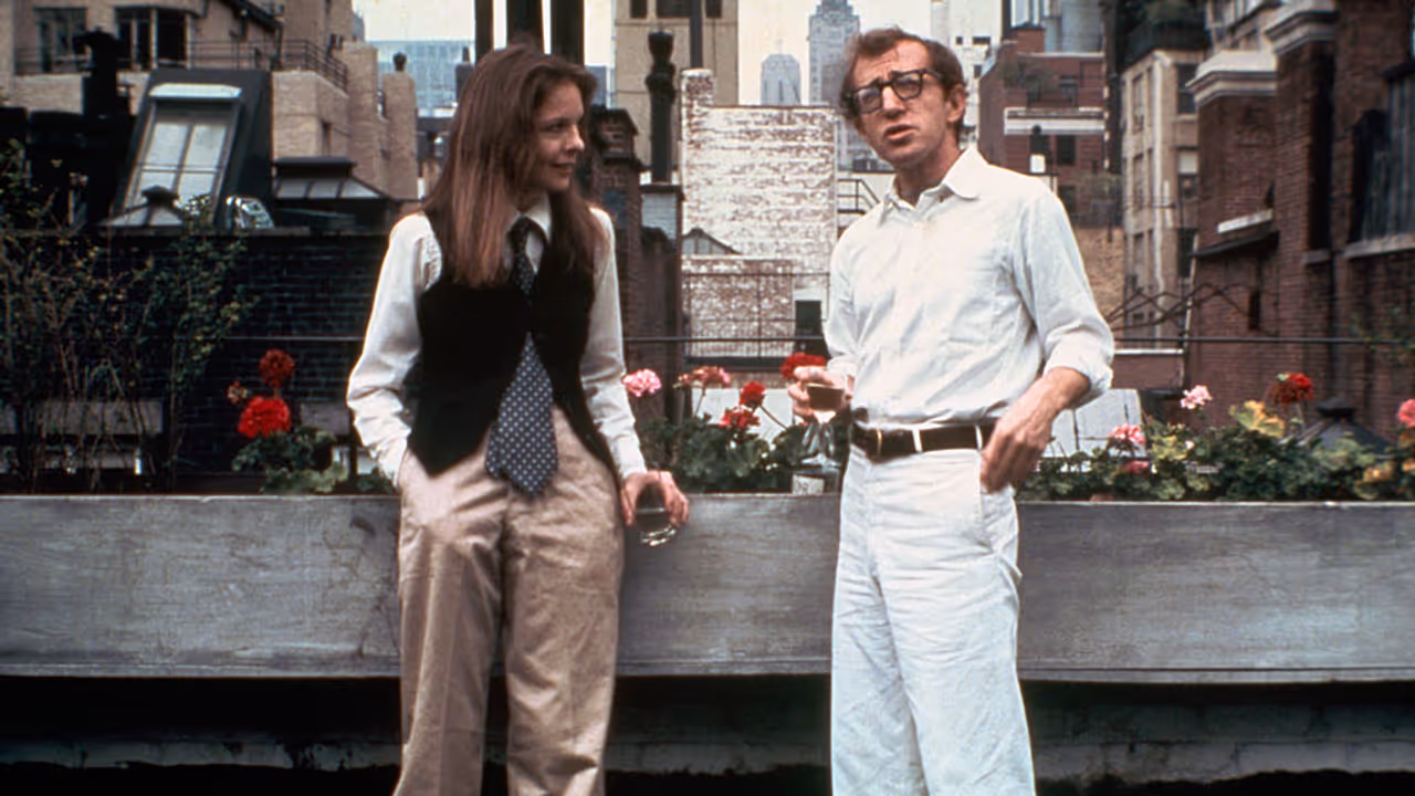 Diane Keaton and Woody Allen