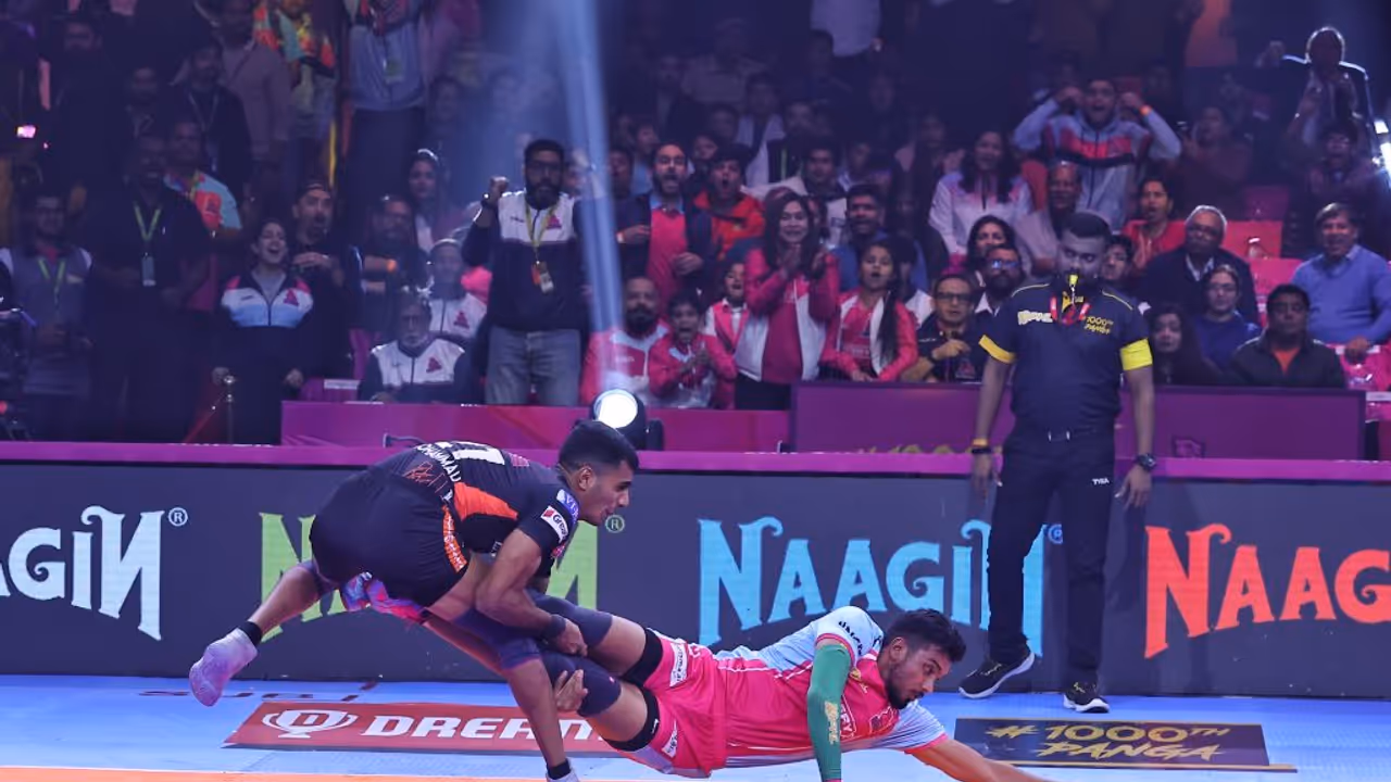 U Mumba vs Jaipur Pink Panthers U Mumba vs Jaipur Pink Panthers