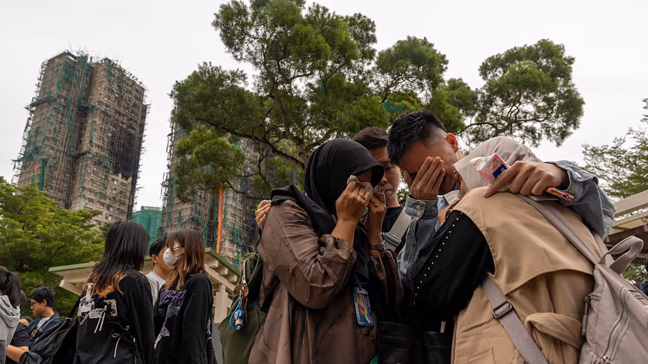 Hong Kong Grieves Vicitims Of Tragic Apartment Fire
