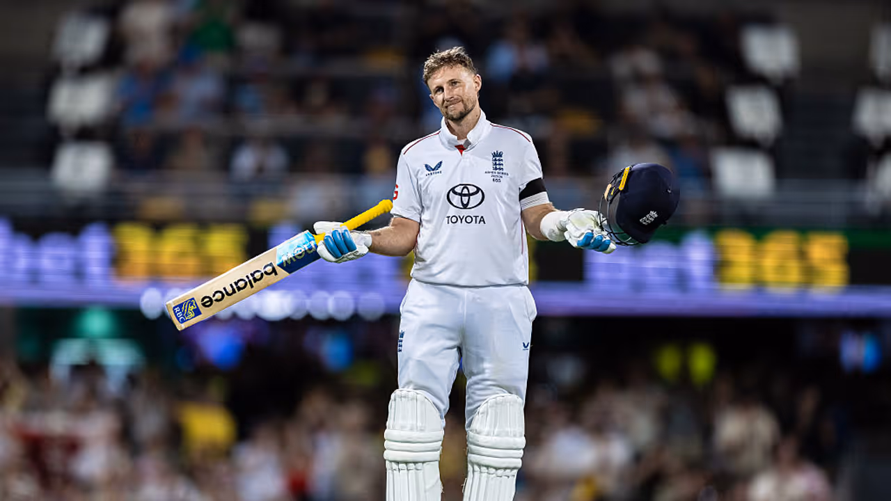 England's Joe Root celebrates maiden Ashes ton in Australia
