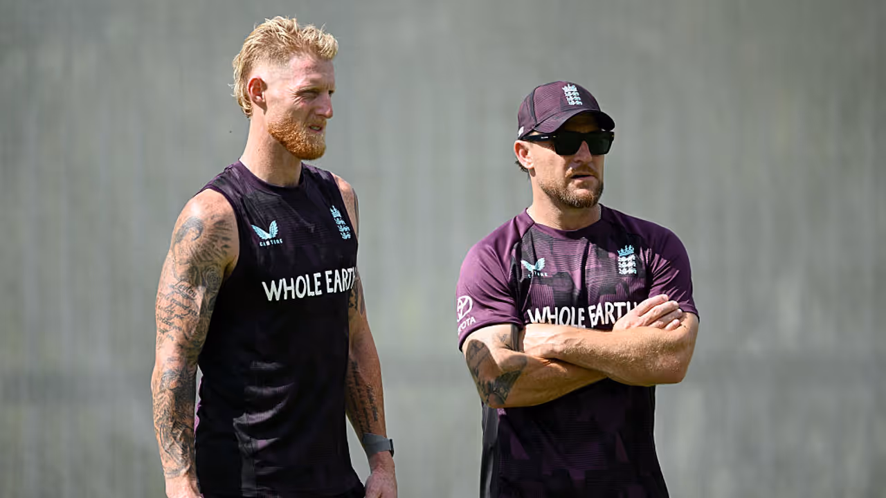 Ben Stokes and Brendon McCullum