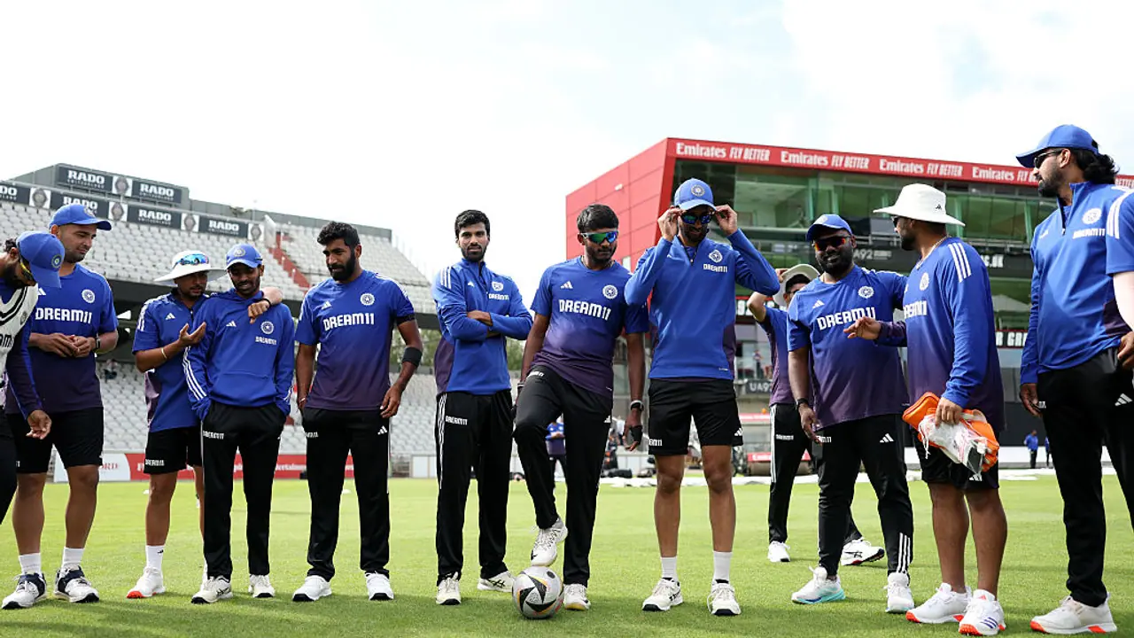 Team India at Old Trafford