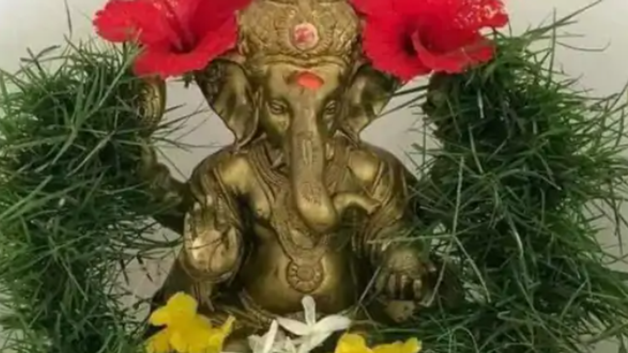 ganpati durva ganpati durva