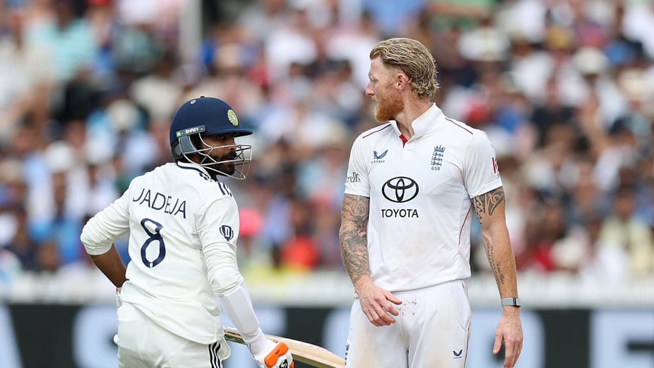 Ravindra Jadeja and Ben Stokes Ravindra Jadeja and Ben Stokes