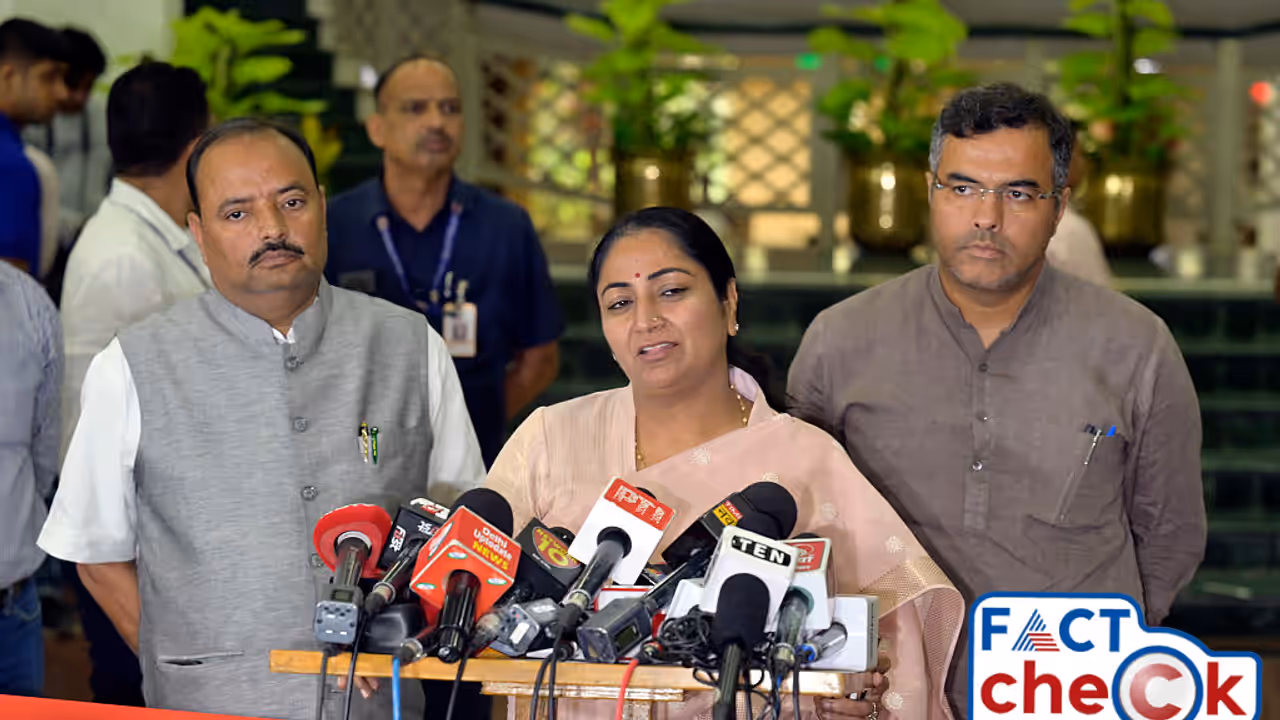 Delhi CM Rekha Gupta Fact Check