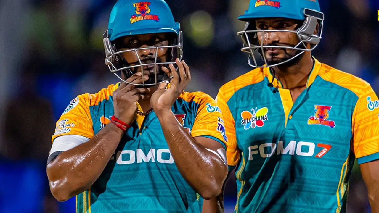 TNPL 2025; Trichy Grand Cholas Rajkumar Half Century