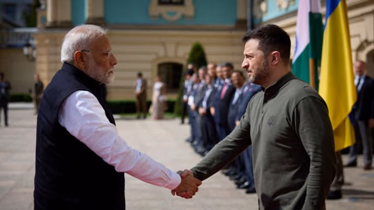 PM Modi Zelenskyy Discuss Peace Efforts Russia Ukraine Conflict Ahead SCO Summit PM Modi Zelenskyy Discuss Peace Efforts Russia Ukraine Conflict Ahead SCO Summit
